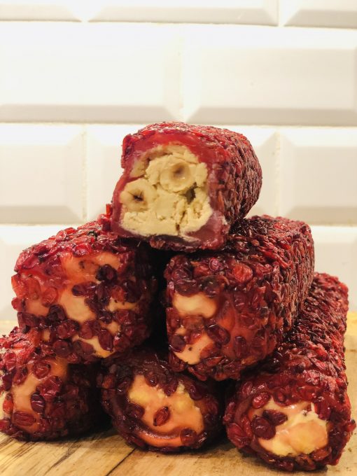 Berberisbær (Zereshk) og granatæble med peanutsbutter